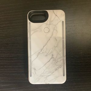 Lumee Duo Selfie Phone Case. iPhone 8/7 Plus, 6 +